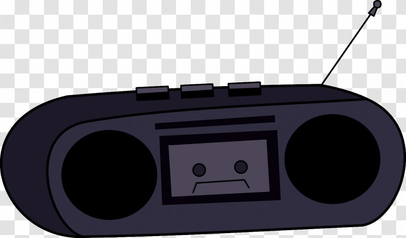 Boombox Sound Box Stereophonic - Radio Transparent PNG