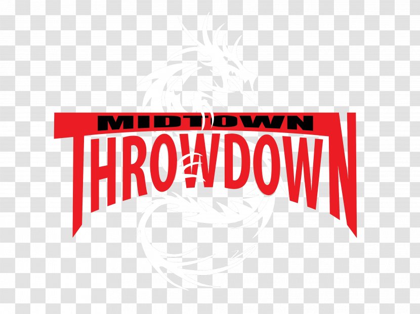 Midtown Manhattan Throwdown Mixed Martial Arts Logo South 32nd Street - Red - MMA Transparent PNG