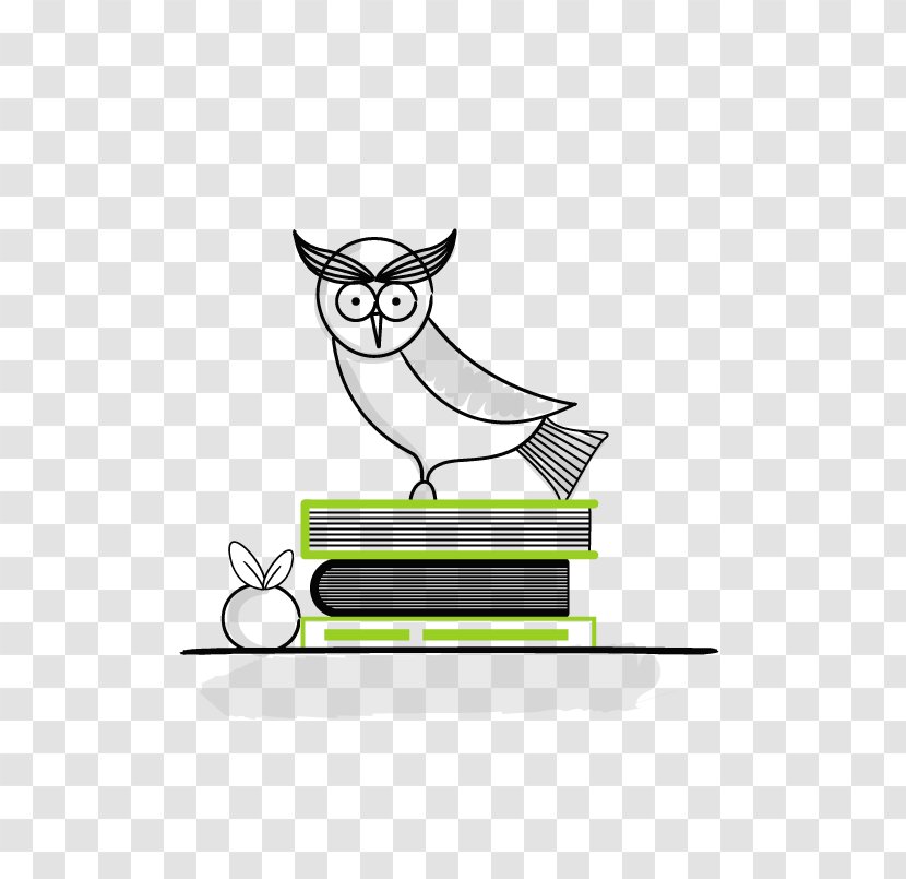 Owl Cartoon Beak Clip Art - Vertebrate - Research Method Transparent PNG