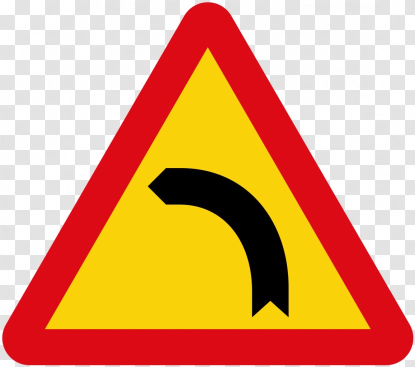 Traffic Sign Warning Road - Triangle Transparent PNG