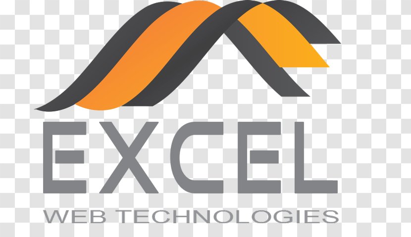 Logo Product Design Brand Font - Orange - Excel Web Transparent PNG