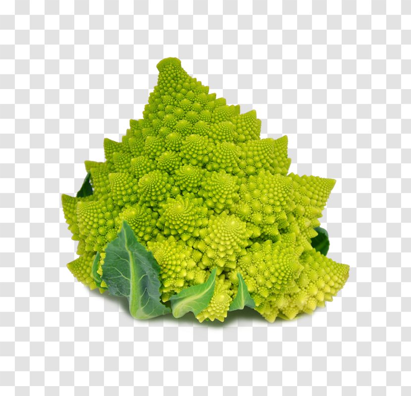 Romanesco Broccoli Cauliflower Red Cabbage Broccoflower - Rapini Transparent PNG