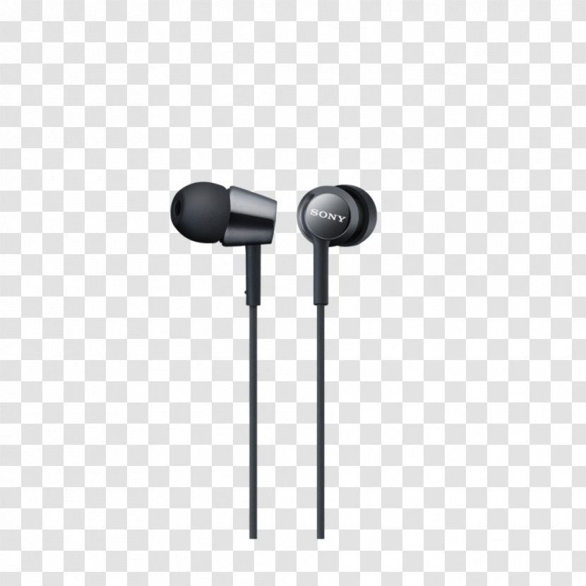 Sony MDR-EX155AP In-Ear Stereo Headphones Earphones MDR-EX150 Audio Xperia Ear Transparent PNG