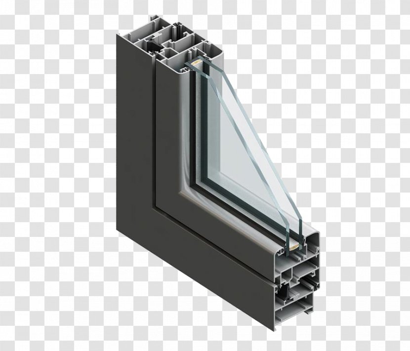 Window Depth Aluminium Thermal Break Transparent PNG