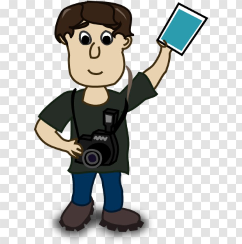Photographer Photography Free Content Clip Art - Cartoon - Angry Man Clipart Transparent PNG