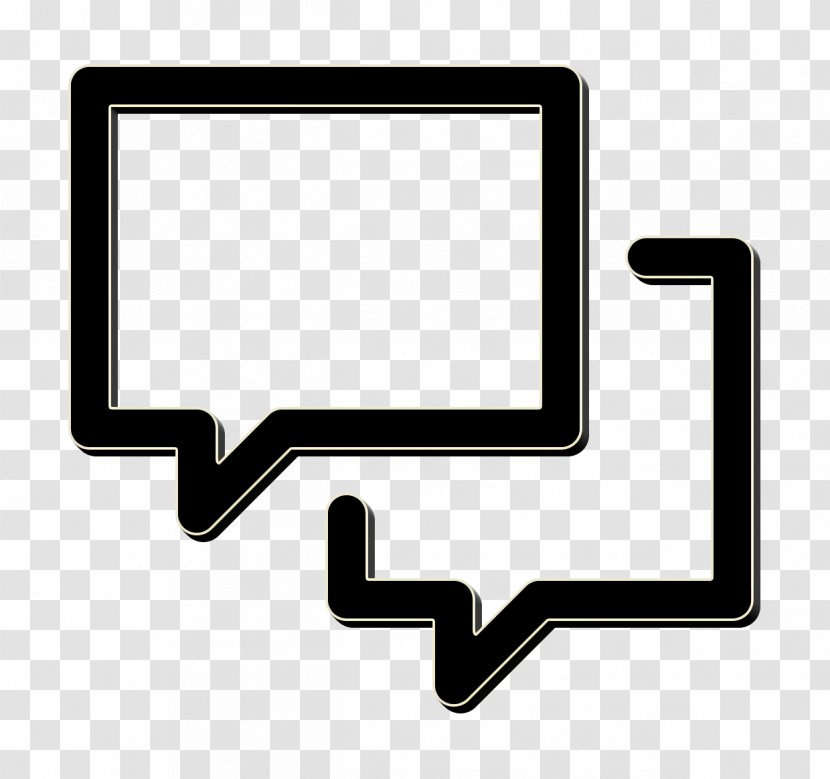 App Icon Basic Chat - Ui - Computer Monitor Accessory Electronic Device Transparent PNG