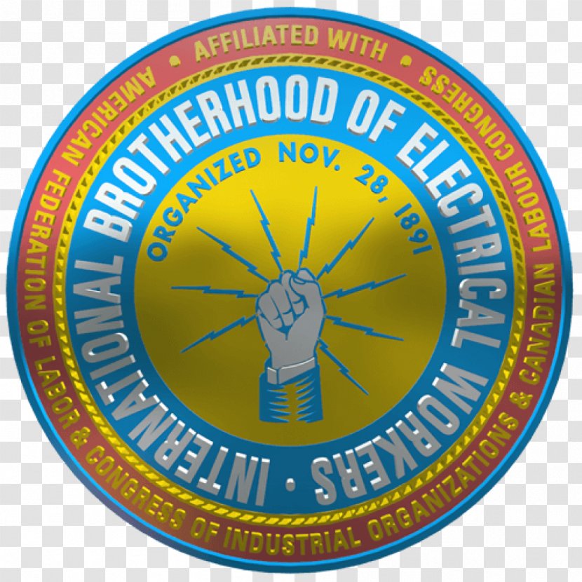 International Brotherhood Of Electrical Workers IBEW Local 94 Trade Union 353 East Electricity - Logo Transparent PNG