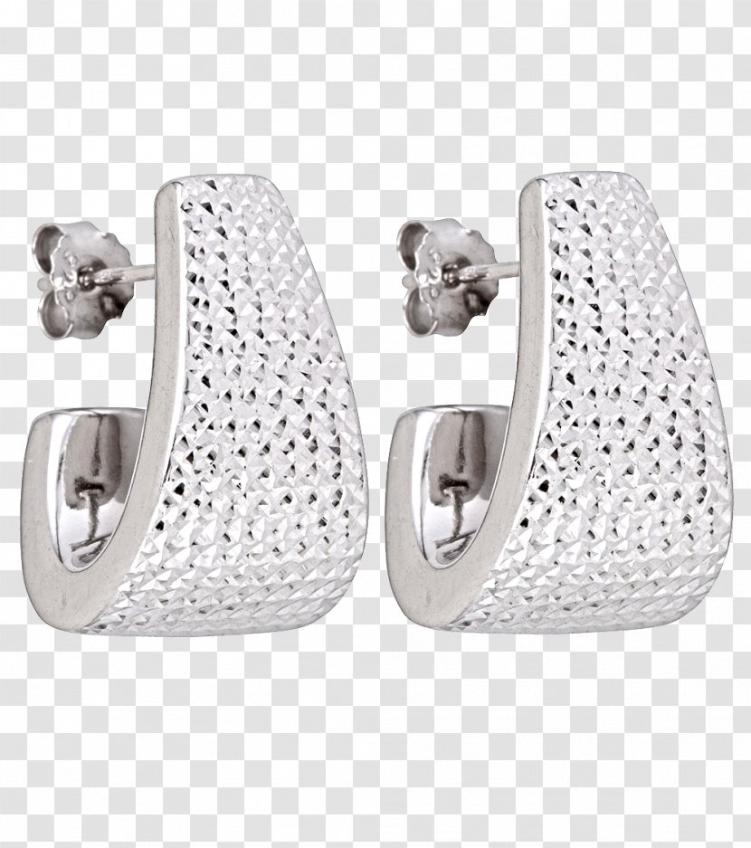 Earring Jewellery Silver Diamond Cut - Earrings Transparent PNG