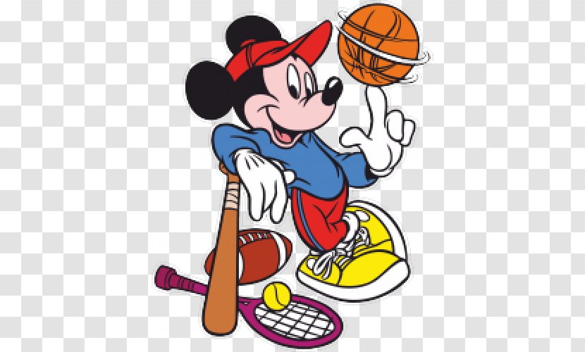 Mickey Mouse Minnie Sport Cartoon Clip Art Transparent PNG