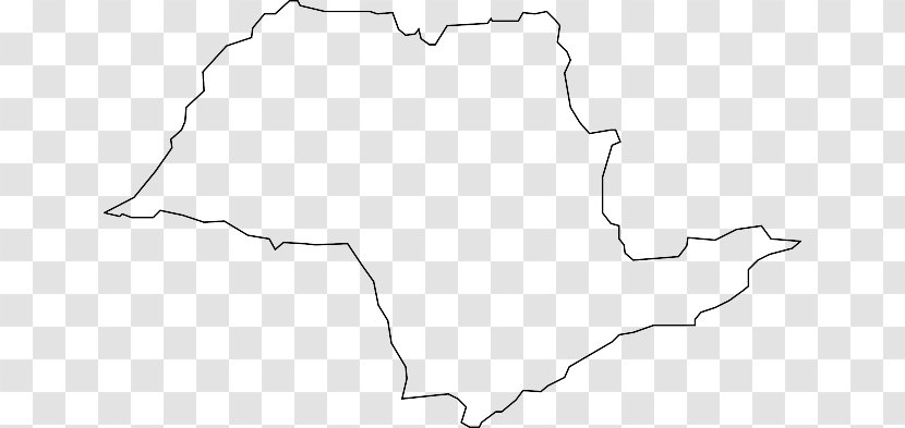 São Paulo City Map Road Geography - Brazil Transparent PNG