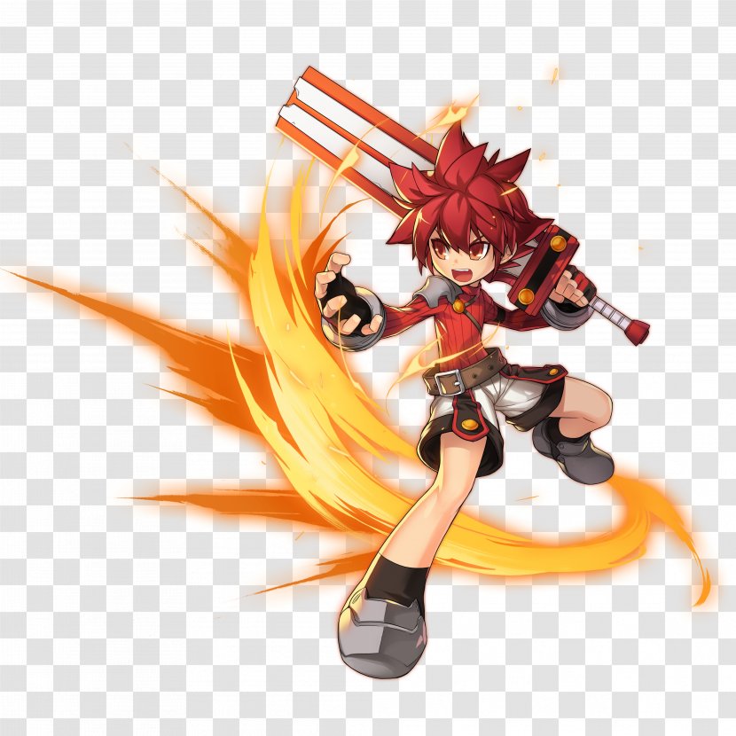 Elsword Grand Chase Elesis Video Game KOG Games - Tree Transparent PNG