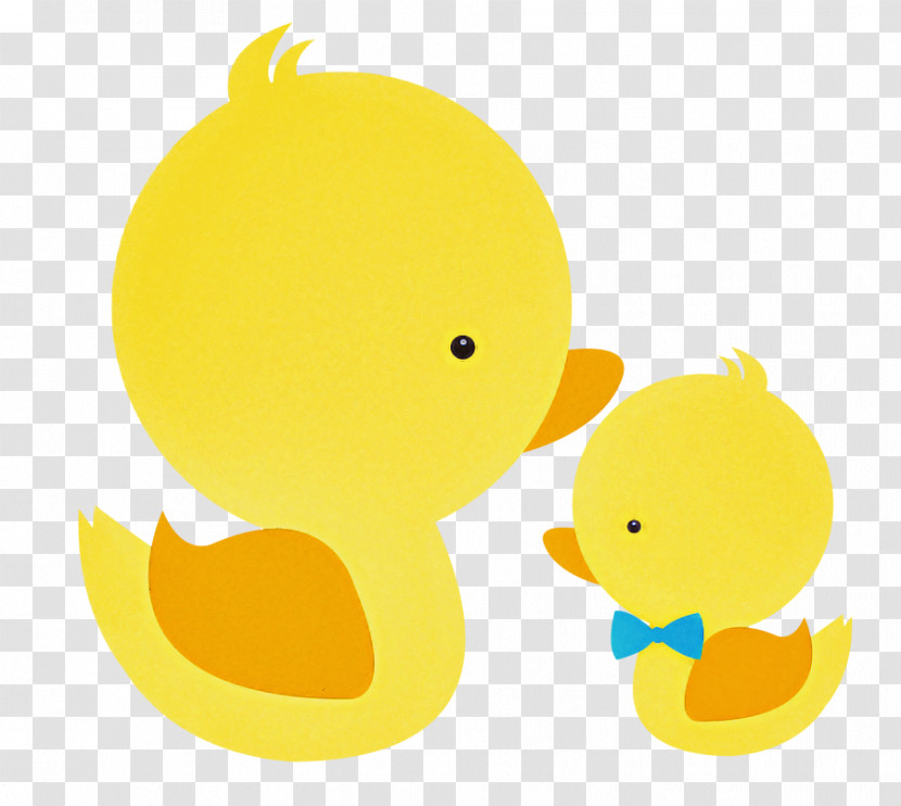 Yellow Rubber Ducky Ducks, Geese And Swans Duck Water Bird Transparent PNG