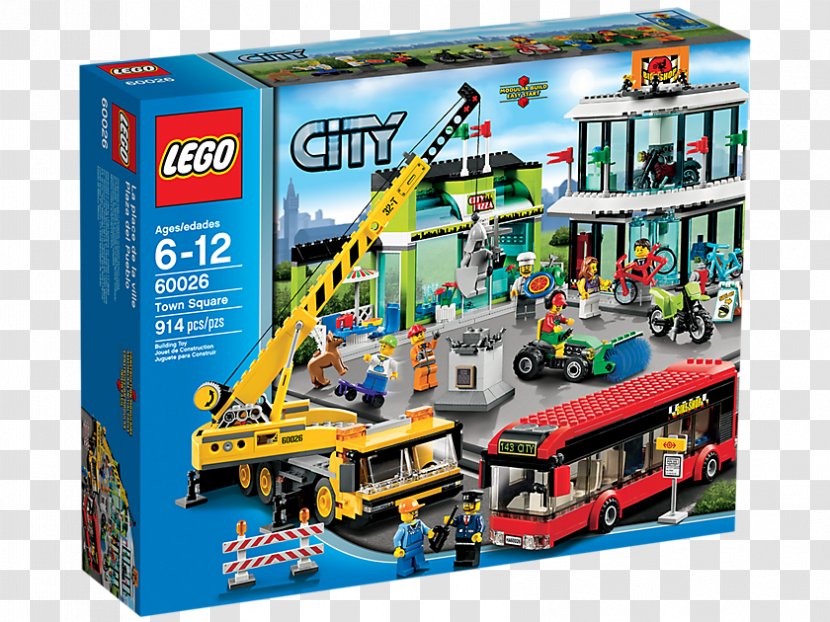 Lego City LEGO 60026 Town Square Toy 60097 Transparent PNG