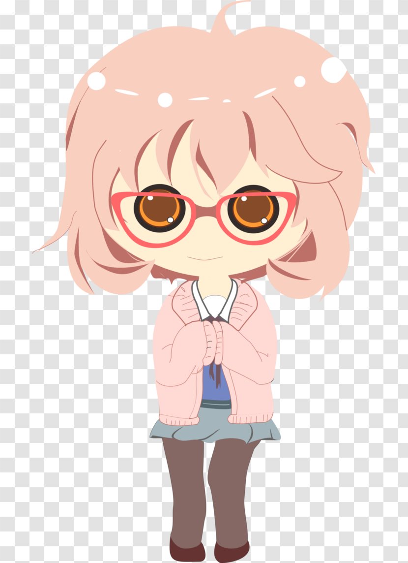 Eye Cheek Nose Glasses Mouth - Silhouette - Mirai Kuriyama Transparent PNG