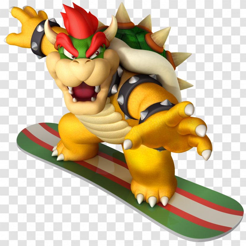 Mario & Sonic At The Olympic Games Winter Bowser - Toy Transparent PNG