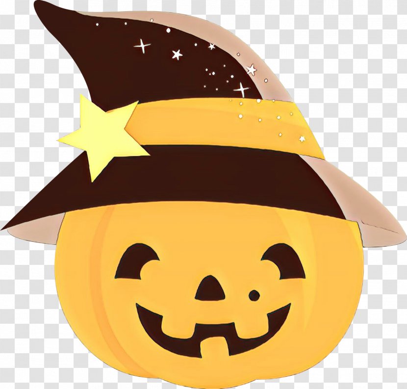 Jack-o'-lantern - Headgear - Emoticon Calabaza Transparent PNG