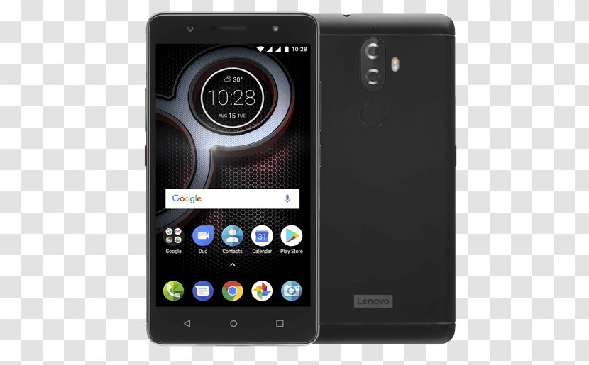 Lenovo K6 Power Smartphones Venom Black K8 Note - Technology - Camera Transparent PNG