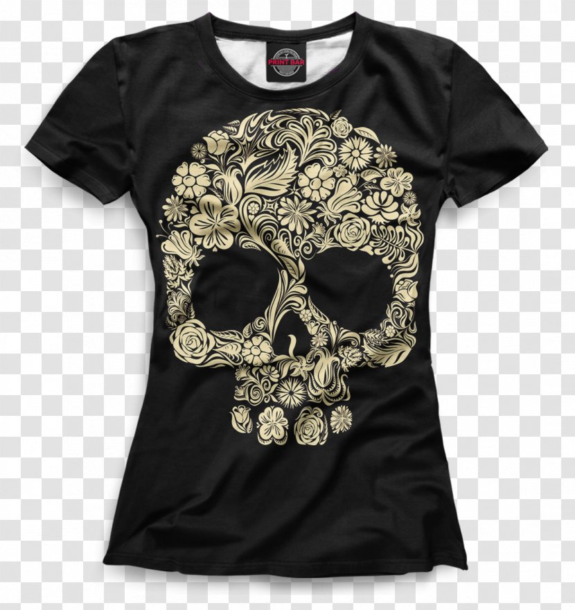 Calavera Human Skull Symbolism Desktop Wallpaper - Sleeve - Fashion Print Transparent PNG