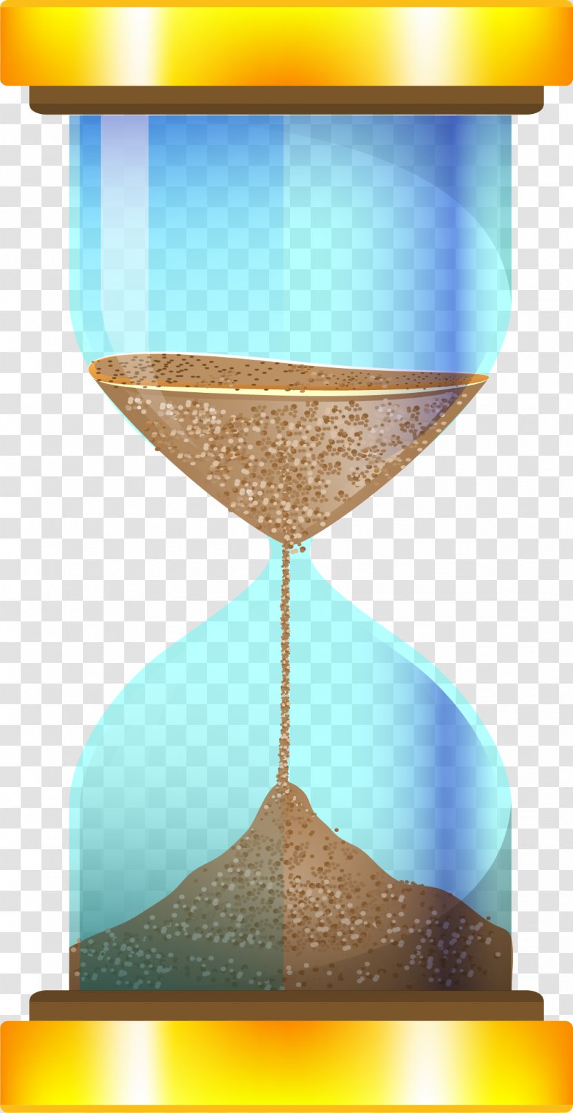 Hourglass Transparency And Translucency Funnel - Time - Transparent Glass Transparent PNG