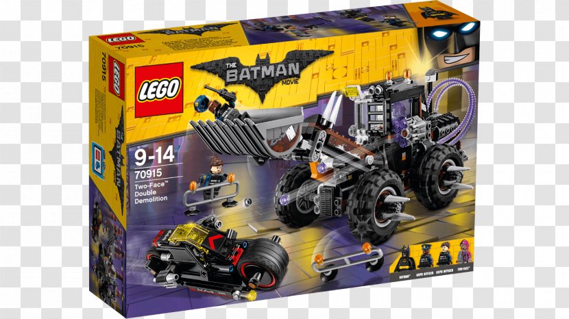 LEGO 70915 THE BATMAN MOVIE Two-Face Double Demolition Lego Super Heroes - Batman Transparent PNG