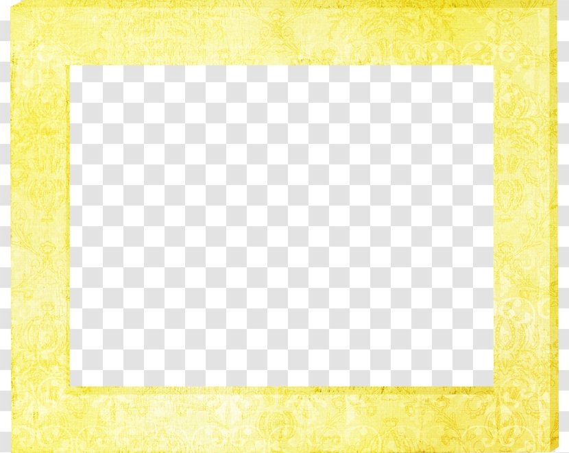Square Area Yellow Pattern - Symmetry - Frame Transparent PNG