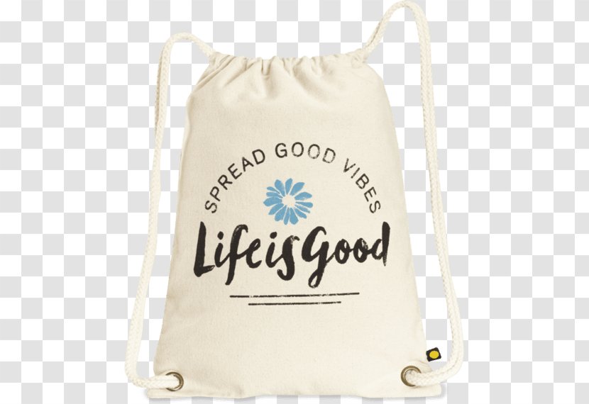 Life Is Good Company Heart Bag - Net Profit - GOOD VIBES Transparent PNG