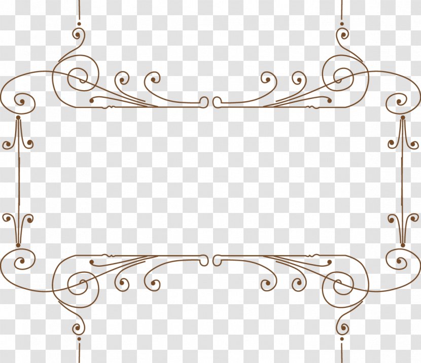 Line - White - Border Pattern Transparent PNG