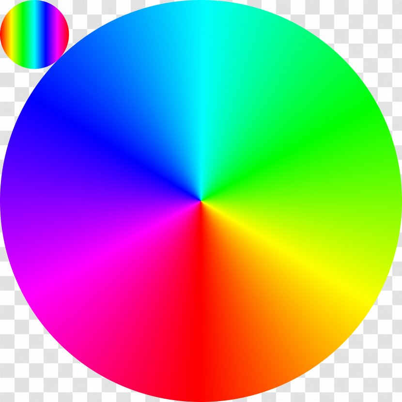 Color Wheel Spectral SRGB Spectrum - Red Transparent PNG