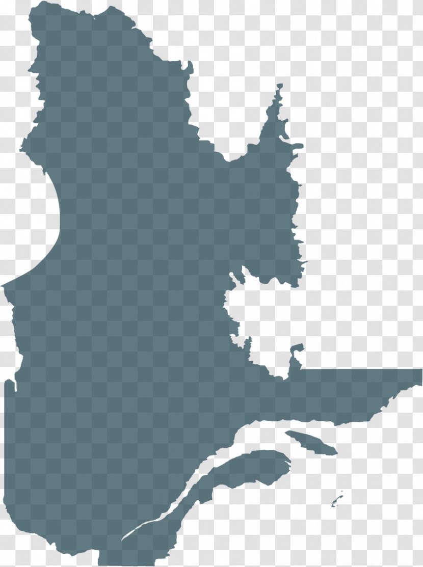 Quebec Blank Map Stock Photography - Tree Transparent PNG