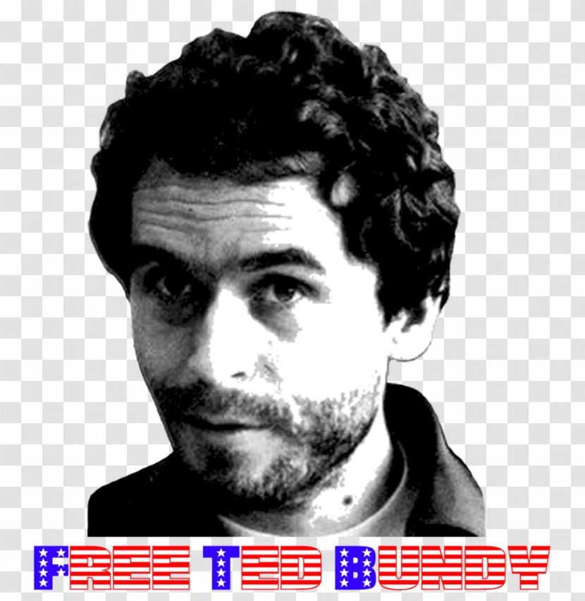 Ted Bundy Serial Killer United States Murder Extremely Wicked, Shockingly Evil And Vile - Silhouette - Blue White Striped T-shirt Material Buckle Fre Transparent PNG