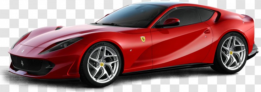 Ferrari F12 Sports Car 812 - Motor Vehicle Transparent PNG
