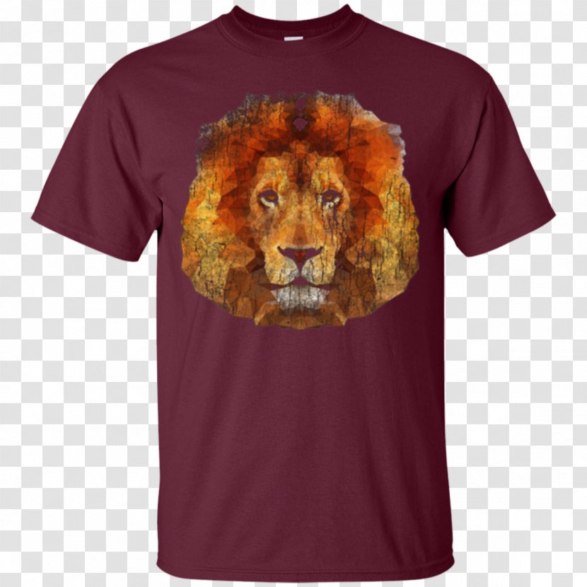 T-shirt Hoodie Sleeve Gildan Activewear - Lion Of Judah Transparent PNG