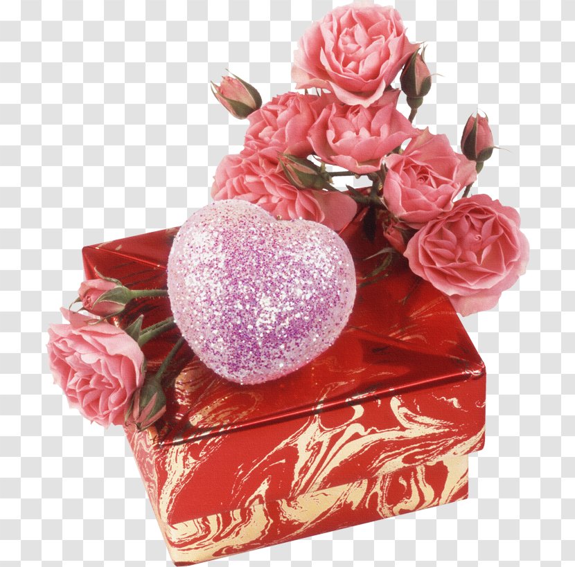 Gift Birthday Valentines Day Flower - Heart - Creative Valentine's Transparent PNG