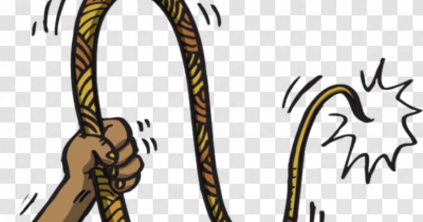 Whipcracking Clip Art Flagellation - Indiana Jones - Whip Symbol Transparent PNG