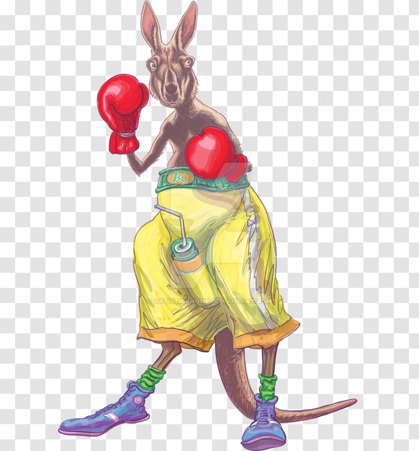 Australia Macropodidae Boxing Kangaroo - Fictional Character Transparent PNG