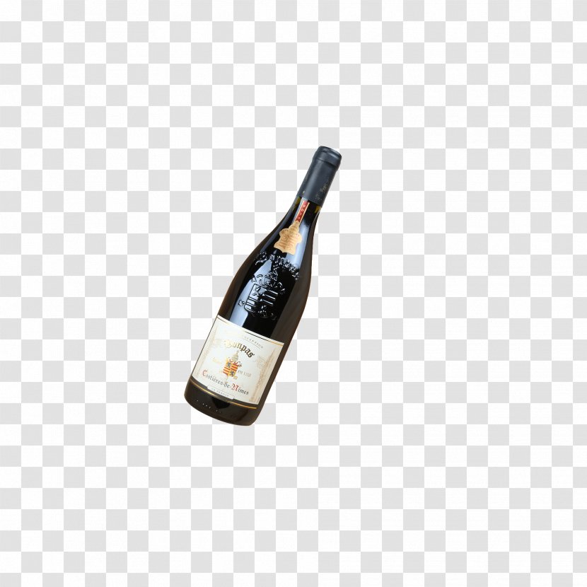White Wine Champagne Rice Bottle - Tableware - A Of Transparent PNG