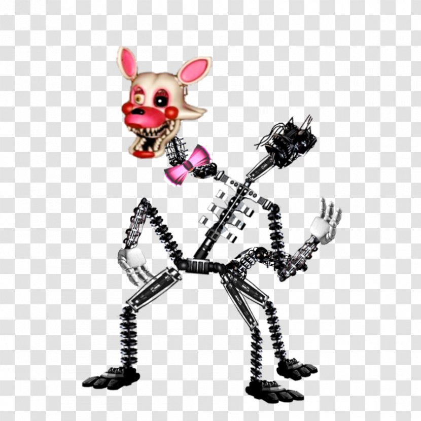 Five Nights At Freddy's 2 Mangle Jump Scare Human Body Anatomy - Flower Transparent PNG