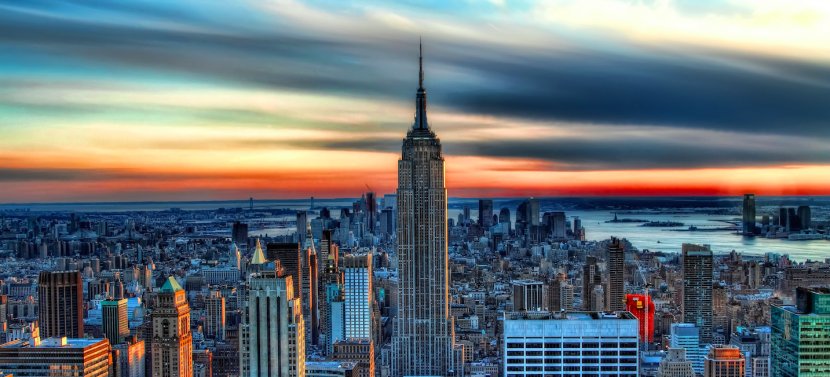 Empire State Building Manhattan 4K Resolution Aspect Ratio Wallpaper - 4k - Skyscraper Transparent PNG