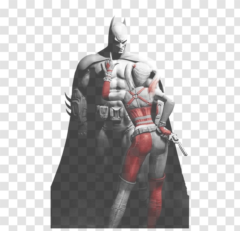 Batman: Arkham City Asylum Knight Harley Quinn Origins - Costume Design - Batman Transparent PNG