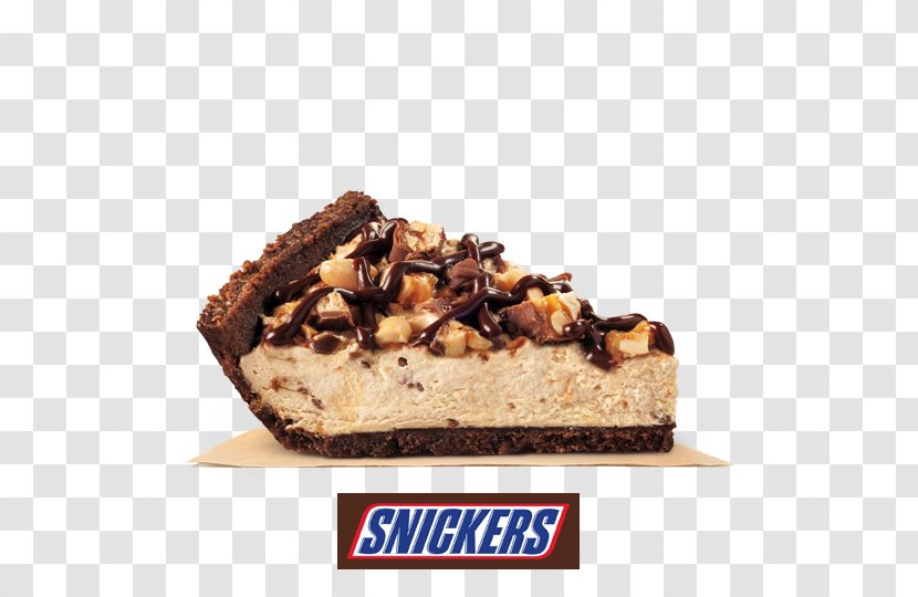 Snickers Pie Fast Food Hamburger Reese's Peanut Butter Cups Twix - Burger King Transparent PNG