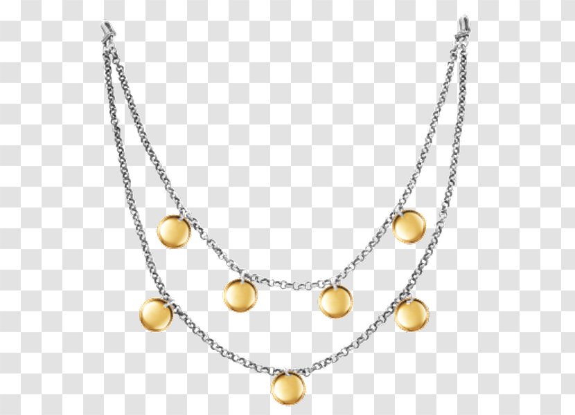 Pearl Skarnes Ur Necklace Jewellery Clock - Yellow Transparent PNG