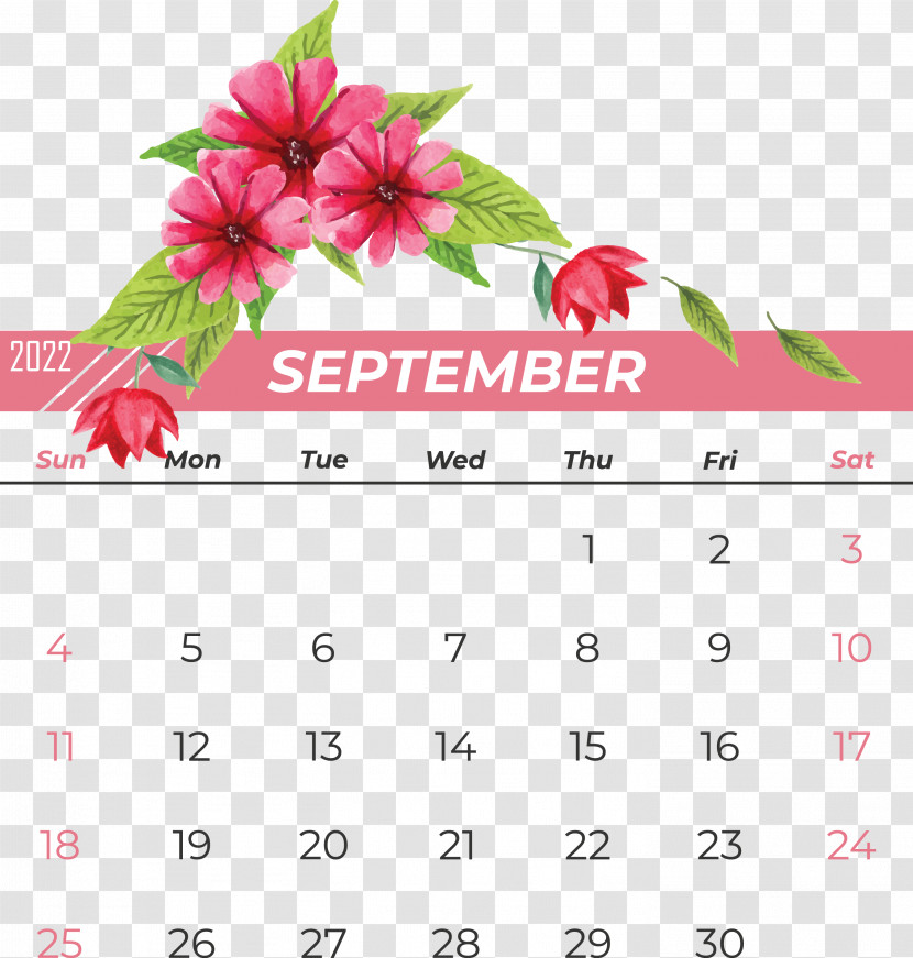 Calendar Flower Petal Line Abstract Art Transparent PNG