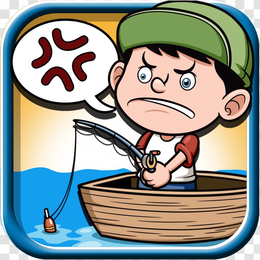 Little Fisher - Happiness - Kids Fishing Cartoon Clip ArtOthers Transparent PNG