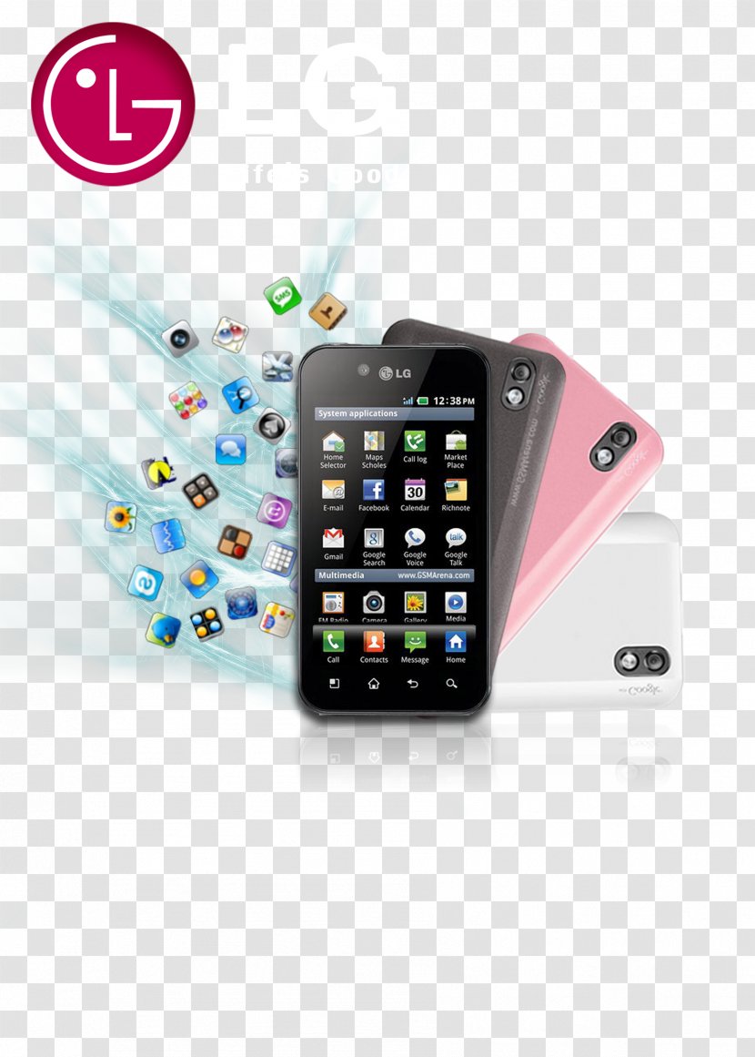 Smartphone Brochure LG Corp Electronics - Lg - Mobile Phones Transparent PNG
