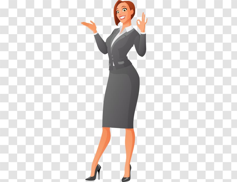 Flight Attendant Cartoon Airplane - Ok Transparent PNG