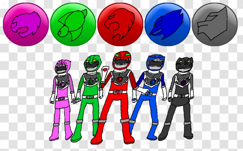 Mighty Morphin Power Rangers - Fan - Season 1 Super Sentai Lion Dino ChargeSeason 1Power Transparent PNG