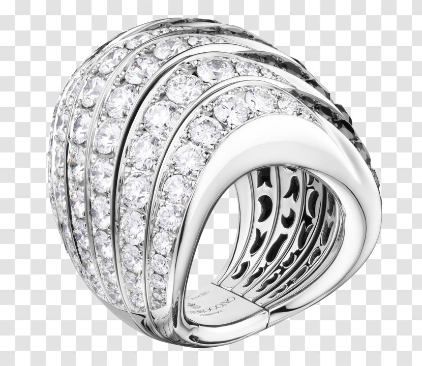 Ring De Grisogono Diamond Jewellery Gold - Silver Transparent PNG