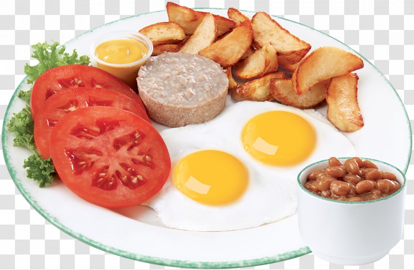 Breakfast Sausage Full Fast Food Junk - Deep Frying Transparent PNG