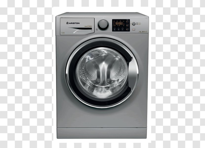 Washing Machines Ariston Thermo Group Hotpoint-Ariston VMSL 5081 B Dishwasher - White - Ramadan Curtains Transparent PNG