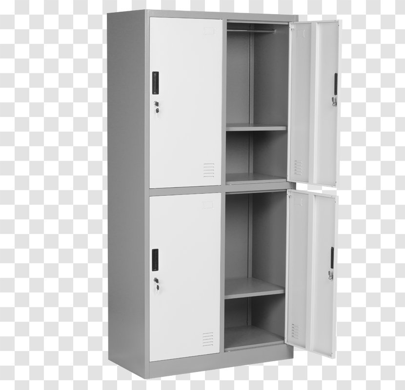 Baldžius Furniture Metal Armoires & Wardrobes Shelf - Filing Cabinet - Cupboard Transparent PNG